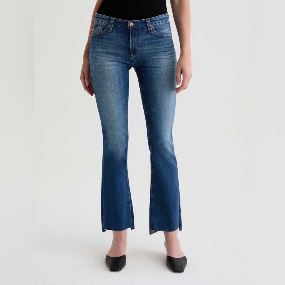 NWT AG Angel With Split Hem Jeans in 12 Years Assumption